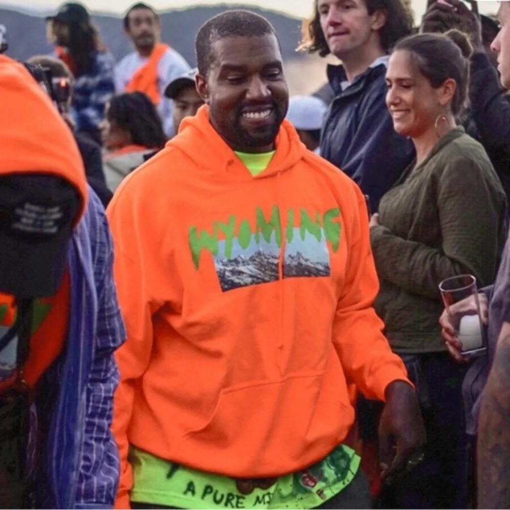 Kanye West "Wyoming" Jackson Hole Listening Party Hoodie - Picture 1 of 6